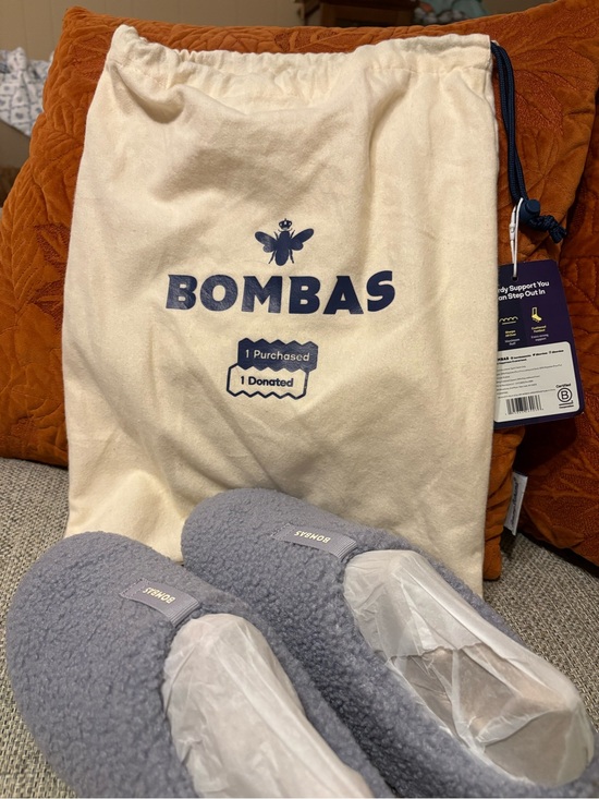 Bombas Shoes - Bombas ‘The Sunday Slipper’ in Nimbus Grey- NWT